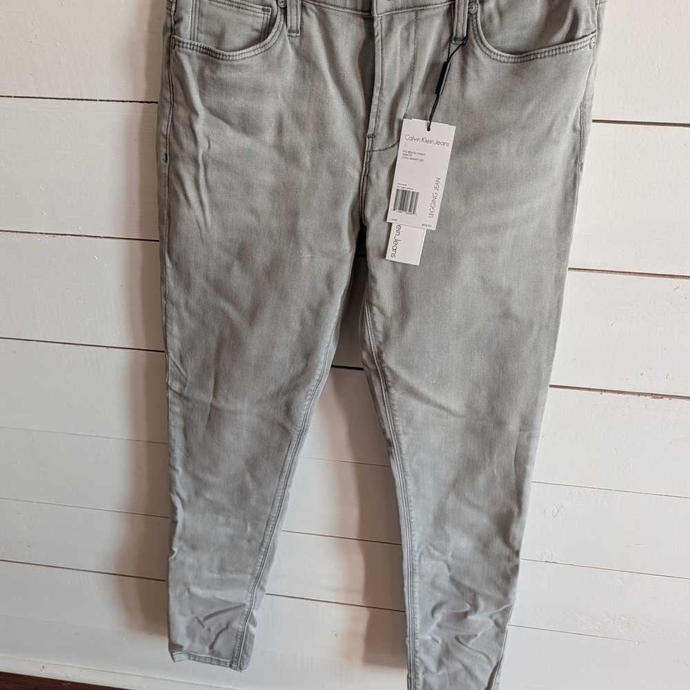 Calvin Klein Jeans Light Gray Denim